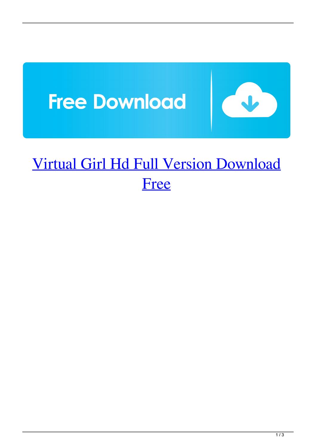 Virtual girl download full movies